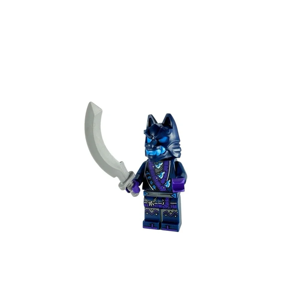 LEGO Ninjago Dragon's Rising WOLF MASK WARRIOR Minifigure w/ Sword Authentic New